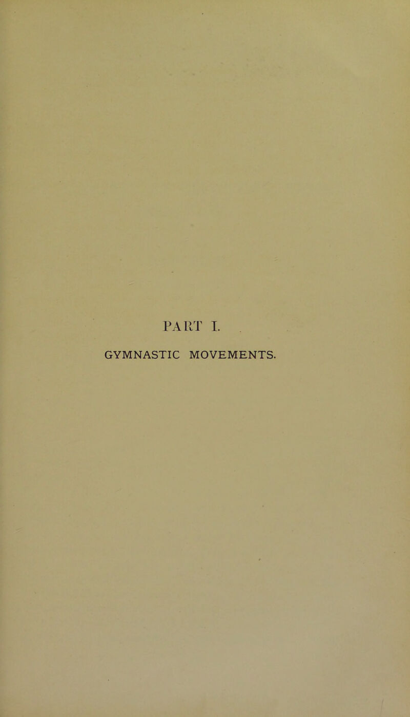 GYMNASTIC MOVEMENTS.