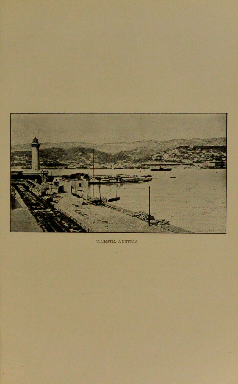 TRIESTE. AUSTRIA