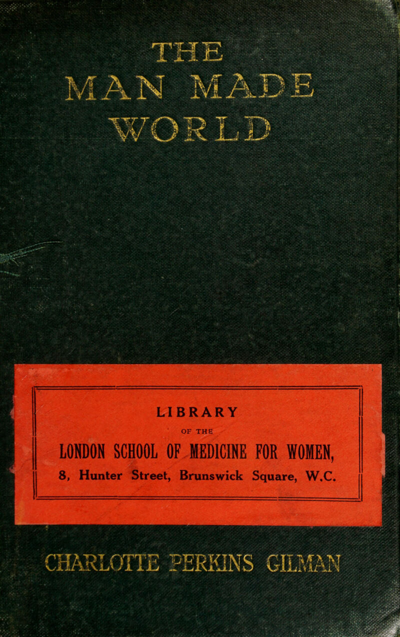 L^l BRARY 8, Hunter Street, Brunswick Square, W.C