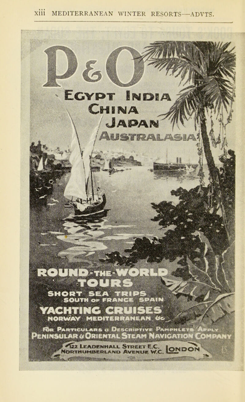 ECYf»T India China A \ /AjU»¥SIA1.A SHO»T SEA'ifWtlPS. SOMTH IrACHTlMCi CilMIS£S' ^ ' I^iouWaV'