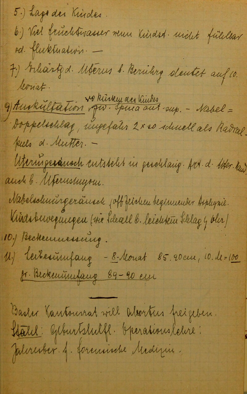 % 5**) 'fct/Lj dL(L4 ■ i>) iiu IumUA- -tu^U Lfa/tw üXi/hA ' -— Hi- f) / /W^y -oteMU wVa IvhAdJp \H> IUaaMmi (Ua^mJu -uijo. - M&teX ~ fyuju  ify/UAA ? itäjiA&ll, 'twt^MXA m ^A^XlllÜ^ • fy(X-d- (XAaaA iivjiuhf IjHjXif^ä. VxwUÄMiy^ [<Hf (ckctll L UuMXu t, (th^j 10j J^MtlAAAAJi^U^ . {IJ Xu^xaa^ ~ ^JlfoiäU 8$.%0uu.[ LQ.JjL-Htt f^- ^^amXXuJ^ua^_ %3 ~ io um. X/WAÄmmUxA TfdX Mj^vfLu \^yJrUA tetj: S|(iW^ • '.