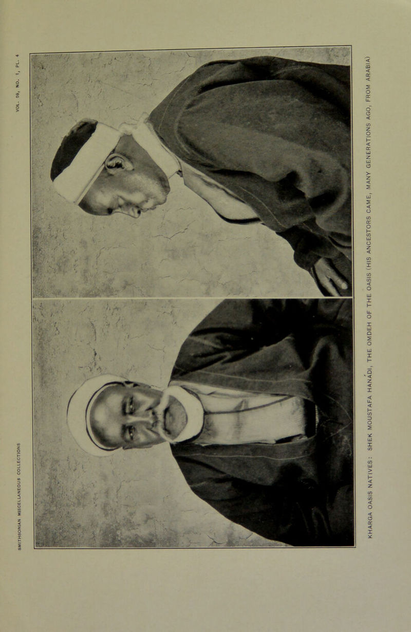 KHARGA OASIS NATIVES: SHEK MOUSTAFA HANADI, THE OMDEH OF THE OASIS (HIS ANCESTORS CAME, MANY GENERATIONS AGO, FROM ARABIA)