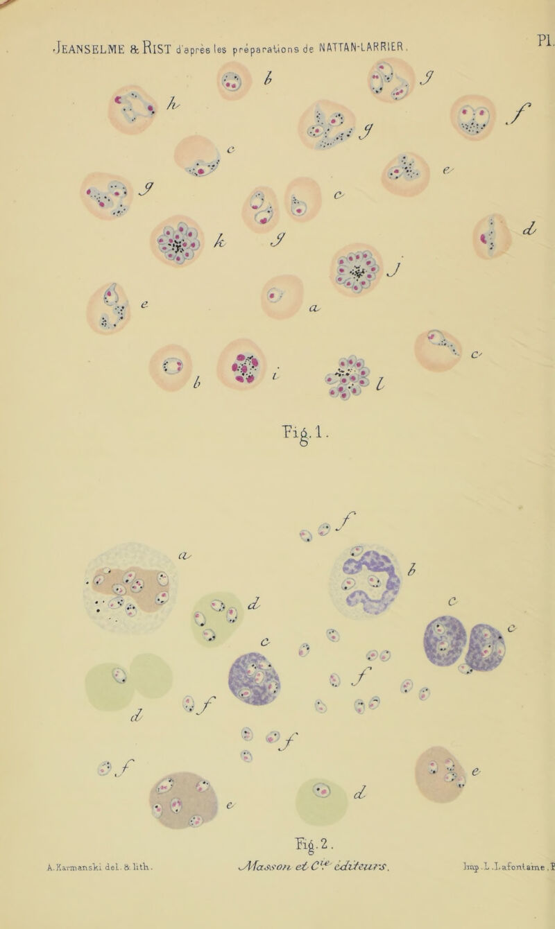 -IeANSELME &RiST d'après les préparations de NATTAN-LARRIER . • h' v . ri v&v k y .••Vi / Æ -* * V ^ 41* » w * ;? • i *% • 6 v 0 e ' ' M Hê'2- dlAa&fon ei Clf' éditeurs. A.Karmans'ki deL.&lith.
