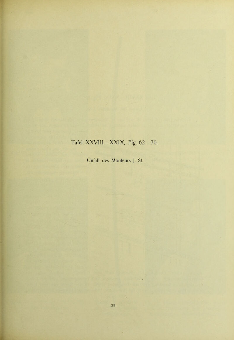 Unfall des Monteurs J. St.