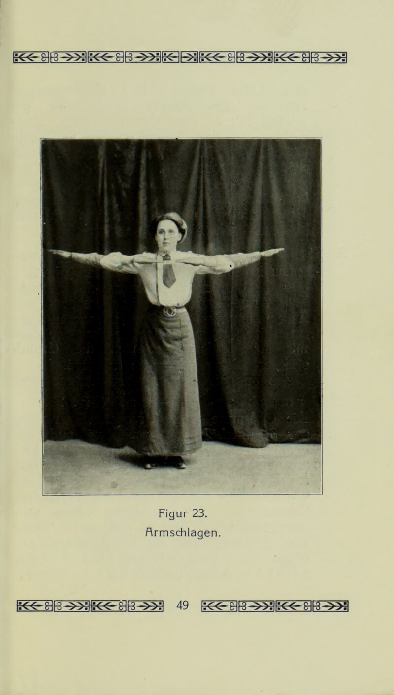 U^.^. Gl IQ II Giro O 11 O Figur 23. flrmschlagen.