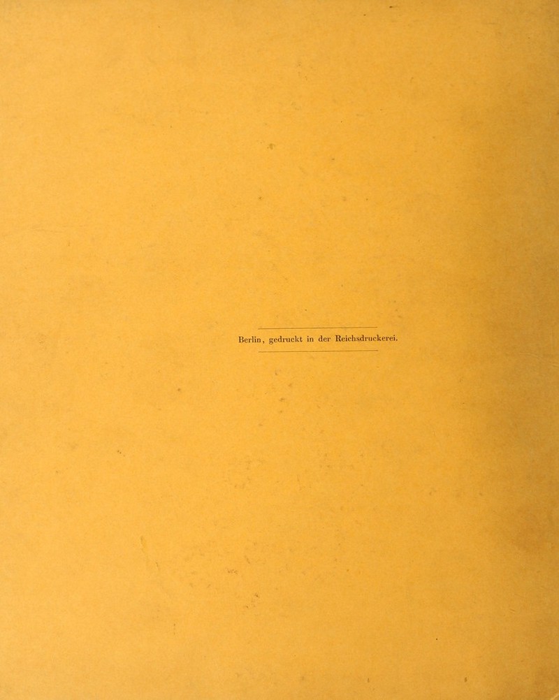 Berlin, gedruckt in der Reichsdruckerei