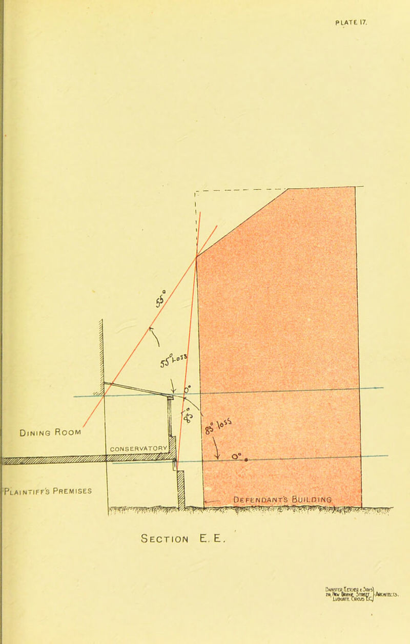CONSERVATORY Plaintiff's Premises Defendant's Building Section E. E. D*KHTwHoo«Btiai^ zu,tk* Os*.t 5tm» >A«cnm.ii. LUOUATT Cocui tcj