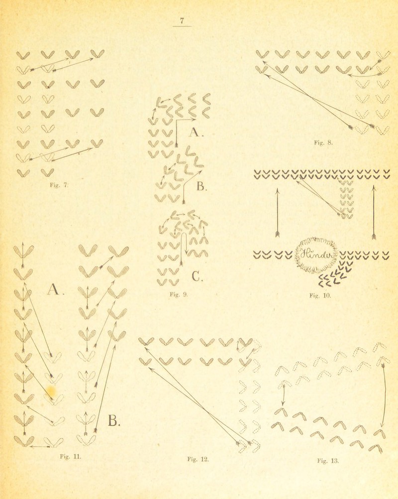 %/ Fig. 7. V/S/V^V/VWN/WN/V W\/ N/ V WN/VV'^^^ V\4V\/ W/N/ N/ w N/'^' 'w/V N/v-/ ^ N/ / V\/ Fig. 10.