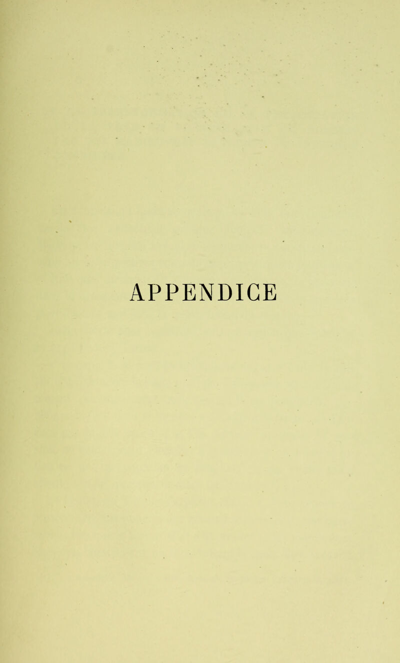 APPENDICE