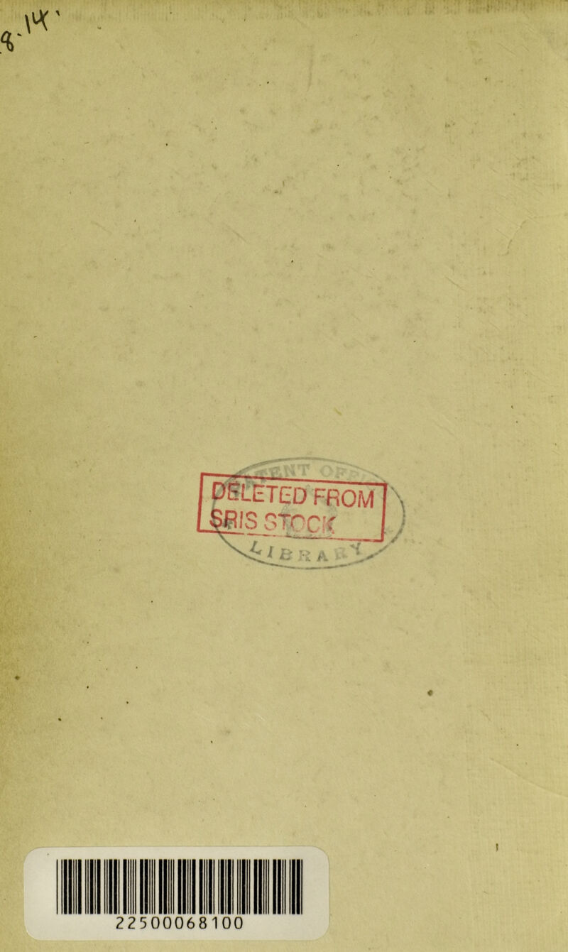 'feLETED FROM l\ IIS ^*4 ^ l B A & > 22500068100