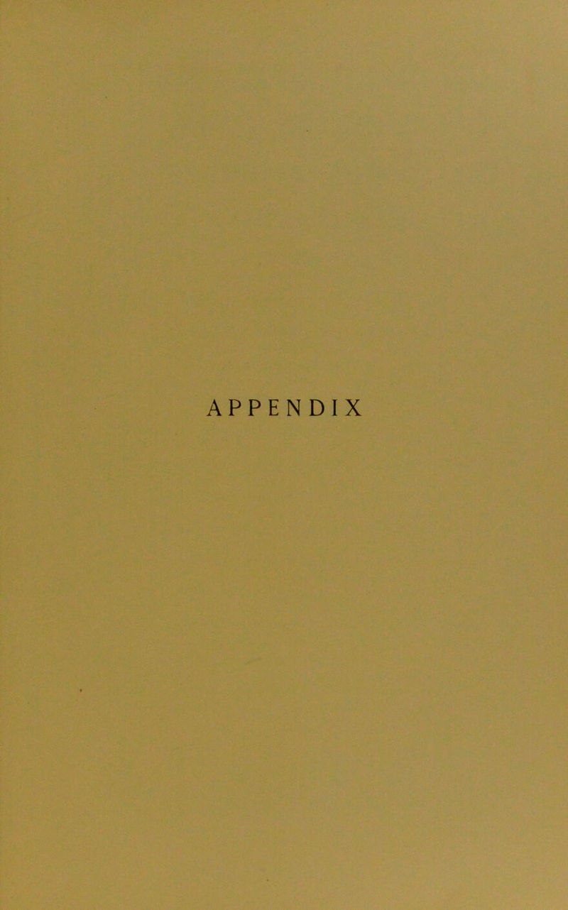 APPENDIX