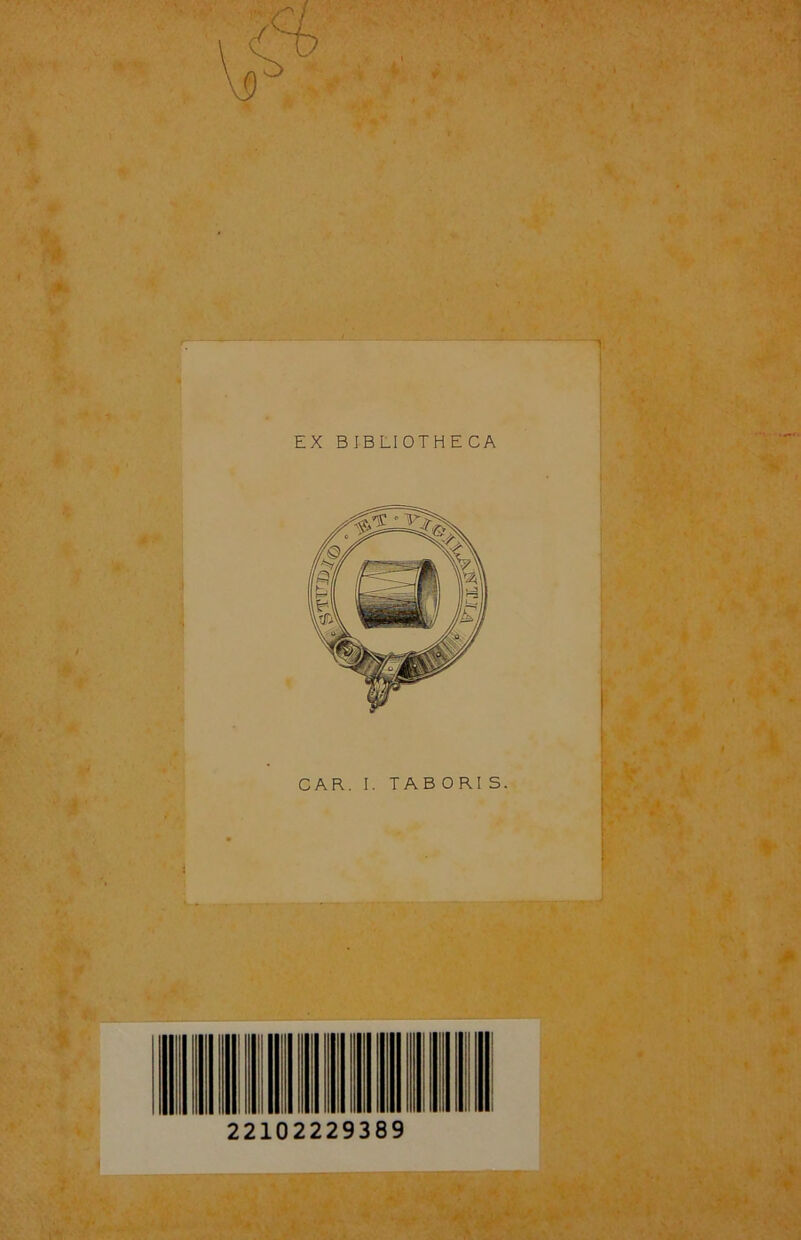 1 EX BIBLIOTHECA 1 > 22102229389