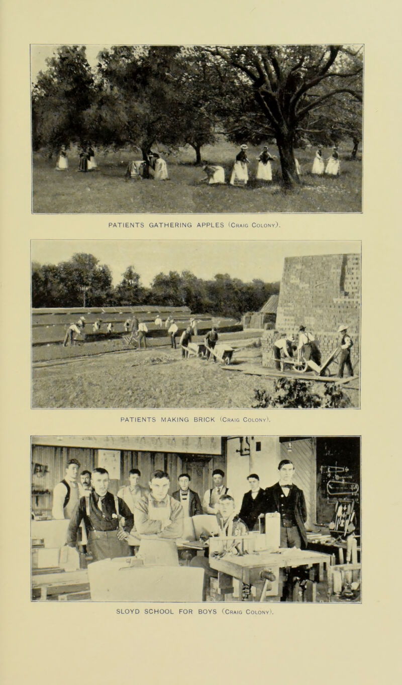 SLOYD SCHOOL FOR BOYS (Craig Colony*.