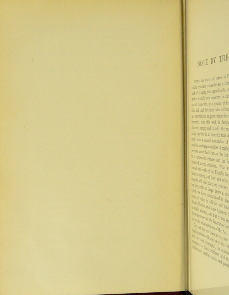 note BY THE sfelstnk i the m sis i vfadk new departure in sod s i toe who. in a greater or lea 3 s and for those rrho, without « nerertteless as good citizens intei ass®, to this work is design ffisciit. shaphr and broadly, the mi --T “2 a careful comparison of J-SSSA- t tbe Friendly Soc when are pro*t a%desir( r to t0 give ttien mSsS* ■HaZl^W 1)S« K ! V 10,1 of theVM) sks otie ie int V a»dto