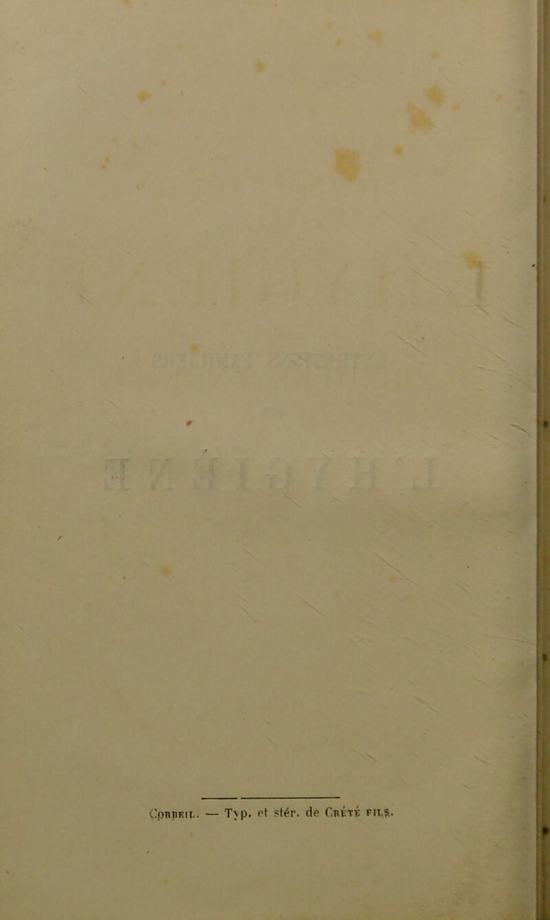 CpnpmL. — T\p. et stér. tle r.nÉTi fils.