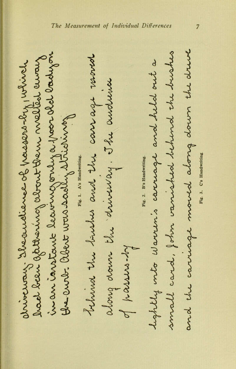 Fig. 3. C’s Handwriting.