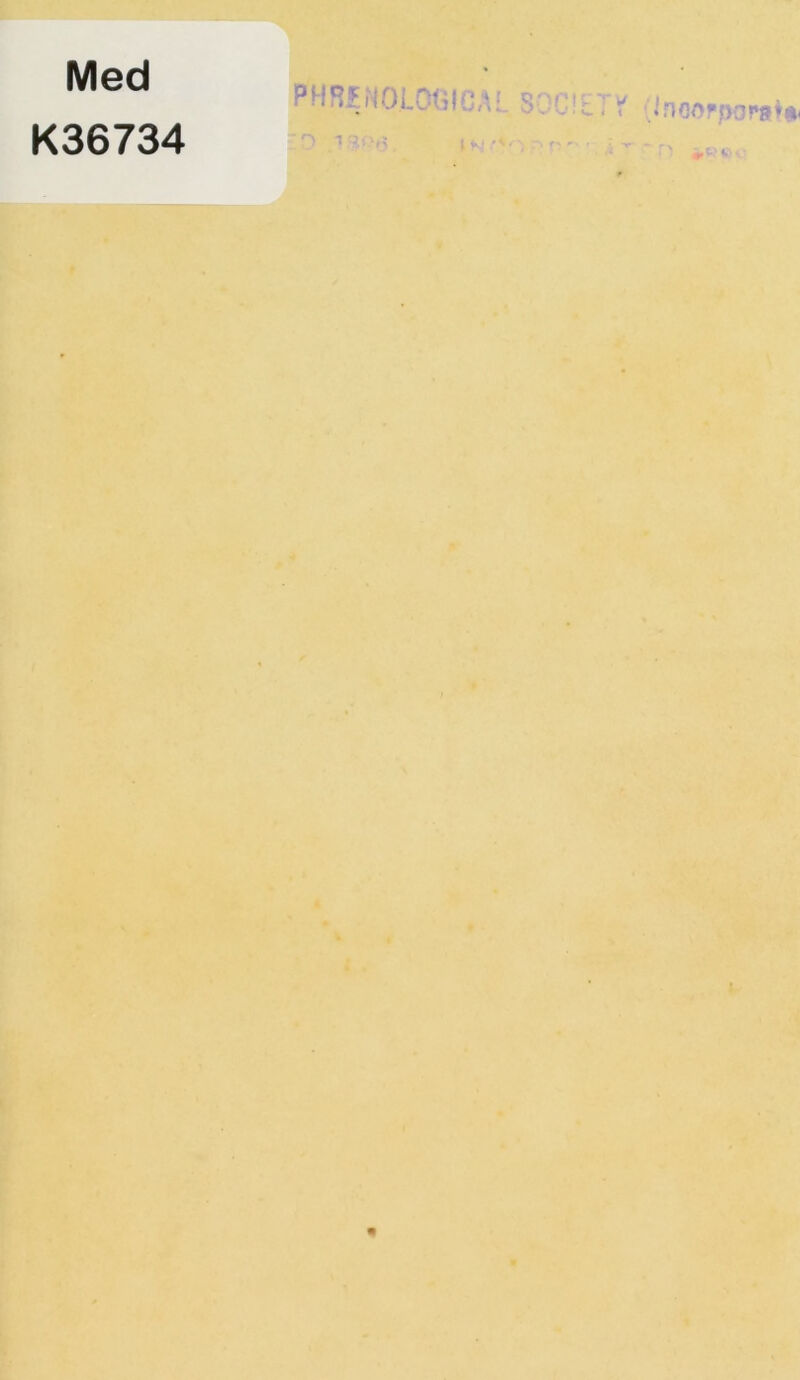 Med K36734 PHH5.ijOLD-• ISC :, l8. » N - j in corpora til- r'