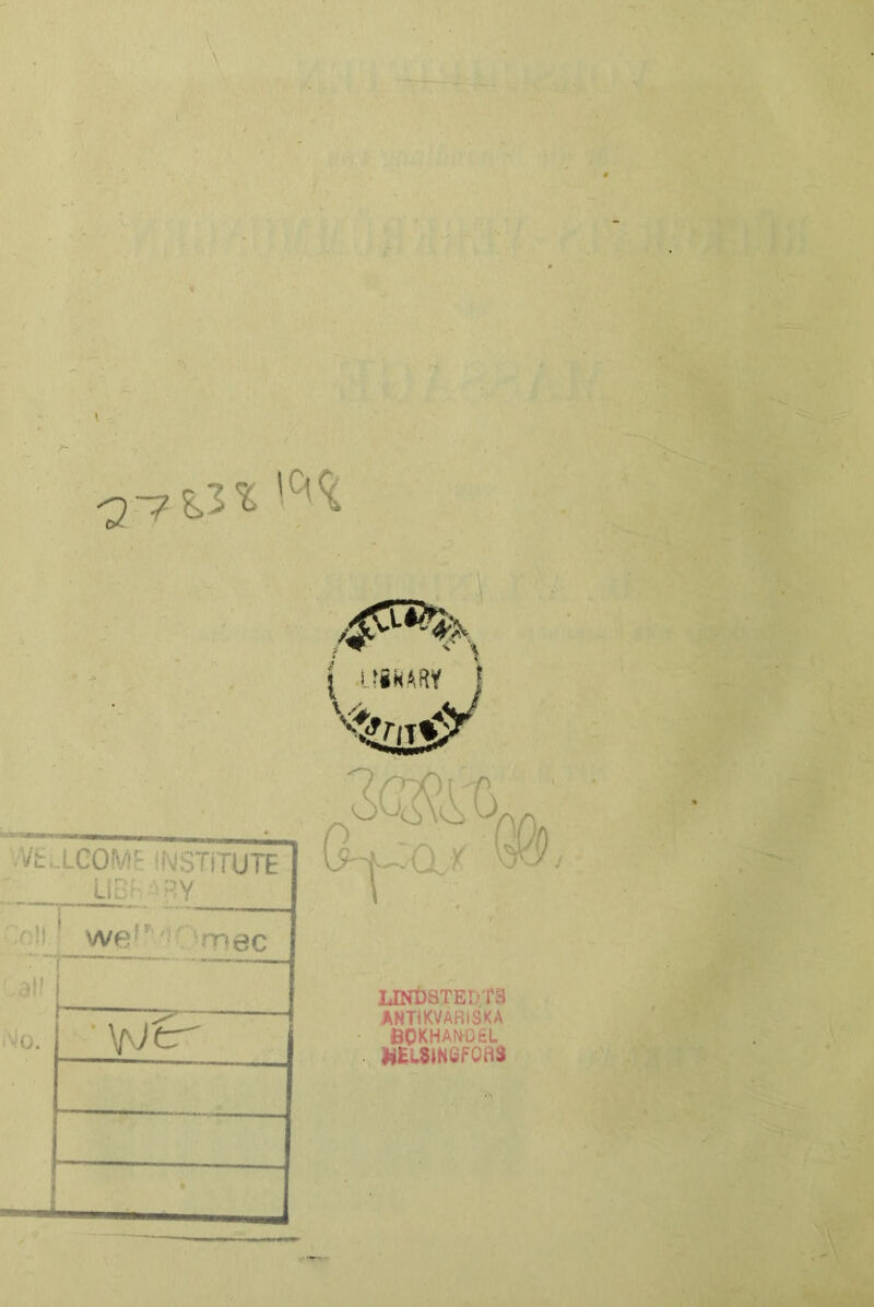 / ^ > ( .üiHARY j Sfylg0r ■M&. h0' LINDSTED,Tä anukvariska BQKHANDbL WEwSMöFQttS