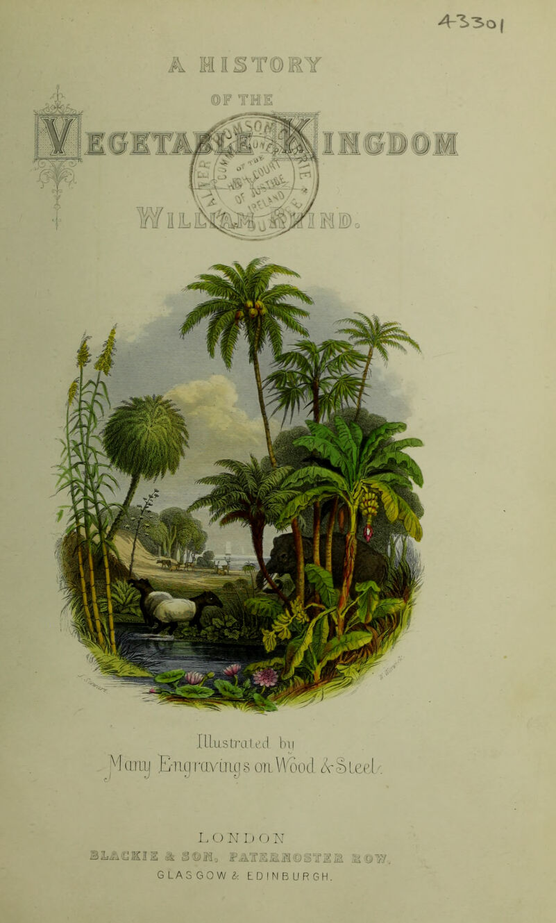 4-*S»3 of A HISTORY Illustrated bi| M ciTtij E-itq r&viiiq s on Wood W § Led/ j o L ON 1> O N ft S&jfS, FATEBHOSTIft B9W GLASGOW & EDINBURGH.