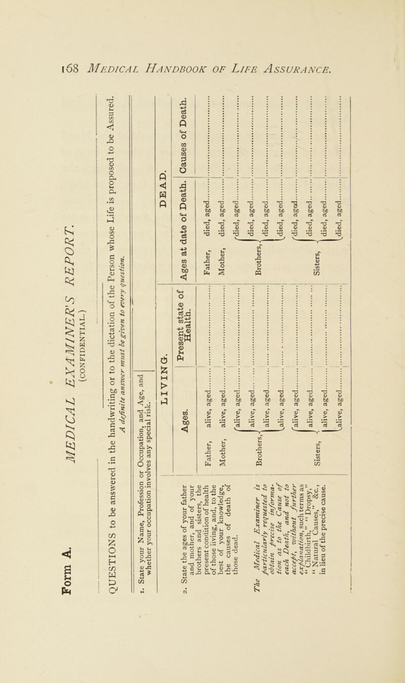 ®'orm A. MEDICAL EXAMINER'S REPORT. (confidential.) <D c/3 C/3 <! rQ Ti OJ t/) o Oh o • I—* o t/5 o c o in u OJ Ph (U rO *U ■V* 8 C *H-» o ^ '5 !U Hsi <0 k g 8 O Ai kH o tL C kH T3 C rt 4= OJ rC lU kH <u C cJ <u ,0 in Z O H CO W to 8 ^3 c rt iT W) •d.iS c ':s cr^ .2 t a, >> 3 c o rt O V si o )H Ph rt Pu 3 O H U i) o Ih 3 C s c5 3 oJ O JP ^ 1> 0) J3 rt ^ in P <i w P 03 (U P Cm o M <D M cS O C3 O P Ct-H o 03 cS 'd HJ o3 M <D t)D <1 *T3 t: T3 nd 'd 'S T3 T3 <\) 0 03 0) 03 03 V 03 0) bi} bx) bX) bX) bXl bX) bX) bX) bXl bc rt rt c3 03 03 o3 c3 a fs ■d! T! 'O d3 •T3 nD d _W .2i 4) 03 .2 .Si .2 .2 4) 'S •d •d 'C 3 'd '5 'S 'd Ih 0) h3 4-> w. <u C/3 }-( 0) <4h> o ]-l p:) (/} (D 4-» «/) u5 p IZi Ct-H O © +j . cS rt mPh ■gS © P m © tiO <1 n:3 T3 T3 -d *d 'd 03 03 03 03 03 0) 03 03 03 03 bfl M M bJO bfl M bfl tuO bJC bo o3 oJ rt c3 o3 rt rt rt a 03 V 03 oT oT 03 oT 03 03 03 > > > > > > > > > > • ^ • • #-• • w • 1.4 'o3 13 rt cS rt cl 03 rt 03 . y m X! 4-i a <v o t/3 <u rC o u W c/3 <U 4-> C/3 c75 ^ ]-i OJ ii .« . t/3 'dr P O D 0^3 ^ 3 1/) i»- cJ O __T3 tfl kT 3 0) w « bflJS rt -t; i/> o ^ V c i> .3 >' -r! r- D •''m S 1) O W) S o gx: ■> rH 4^> V 4-> p OJ ^ T3 S ^ ® C 2'^ C M c O > I Hsi • V <s Q <a hh ”d 3 rt 4-1 in o w. k. rt -3 Wk, o JJ (U Ihh 3 -rt C § o S 1)0 lU 0) t/3 1) ki ^ 1) o l_ V. 1) - j- Oh O H I ^5 ? k. -C v5> X.8 8 ~ D hh ■h C) 8 8 t/3 ; rt ^ 2 8 6 js h v. .s S* tu ^ >• k* >H Q <D I S >; o o) 2- O d pj o tfi *8 -' I 8J=:'0 ^•2 3-3 -^03 « 8 -^■2 Ci ■>H o 1) Ih 3. 1) XI ^ :: .s