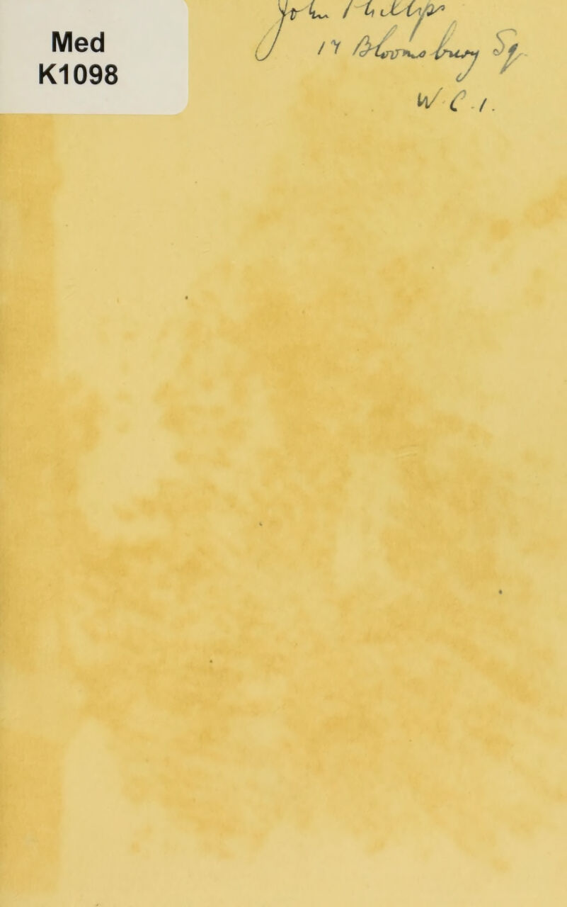 Med K1098 W-C-t.