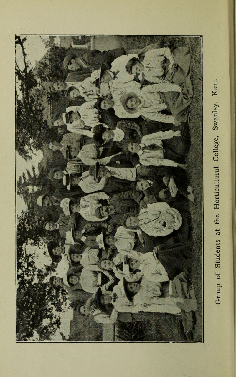 Group of Students at the Horticultural College, Swanley, Kent.