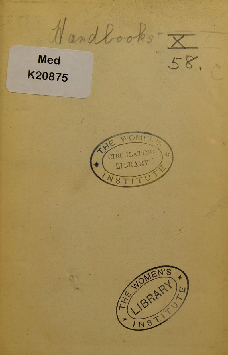Med K20875 dJ^rtrtr^S X- r,