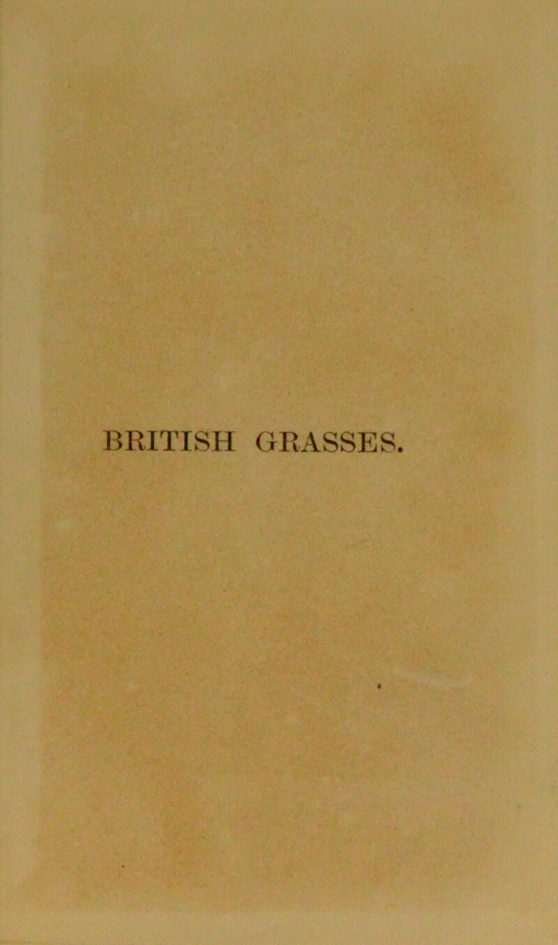 BRITISH GRASSES.