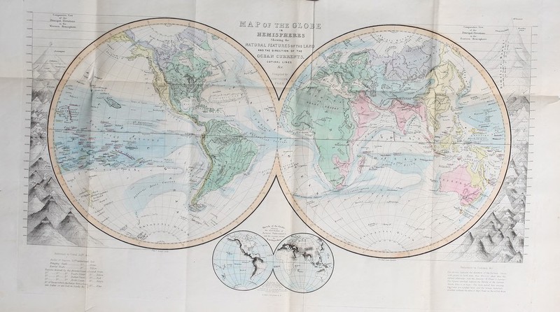 Comparative Vicv -.Principal Elevations in the ''cstera Hemisphere IA IP 03F THE GILO 11I I'l'v.iliiiiis HSMISIPKIÄES Showing iJic W ATT tU (RA !L IF [£A1W [f{ E § ©IFttm tE [LAM () \ AND THE DIRECTION OF THE \y Xx \ o£j£ah CTjaMkirs, j/ \k COTIDAL LINES / 4 eastern. Ilcmisph Compiled by : \ F.R.G.S. / 'J.’Tr/i'ij SsyehsU, S!P«ul Current feeling j^BriyutL/n fjehrma i'l 'H.lrlhullnn of •'••iliqunVc *><> \-1d<Ut Reference 10 Currents &c Znr cirrous indicate the direction. of the Currents those Semaltlrl be°rlitlZ T''^ ^ Ine npures attached indicate the Velocity of the Current ■Jfaunc Uiles in hours > The lipht eurred lines en<ssino Ccean are toridal lines and the reman numerals attached indicate the nrnebf Kwh Voter at .V« & TM Moon. - ... D? ' ' friafü: Oceai oloured Greens -0° Yellow J>°~...Jled Purple,