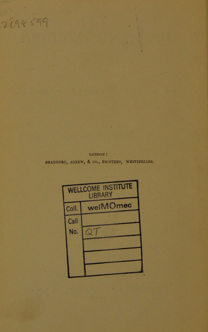 LONDON : BRADBURY, ACNEW, & CO., PRINTERS, WHITEFRIARS.