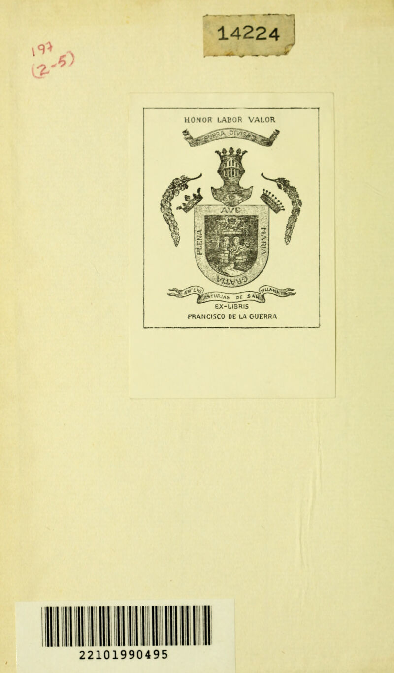 I* o 14224 J 22101990495