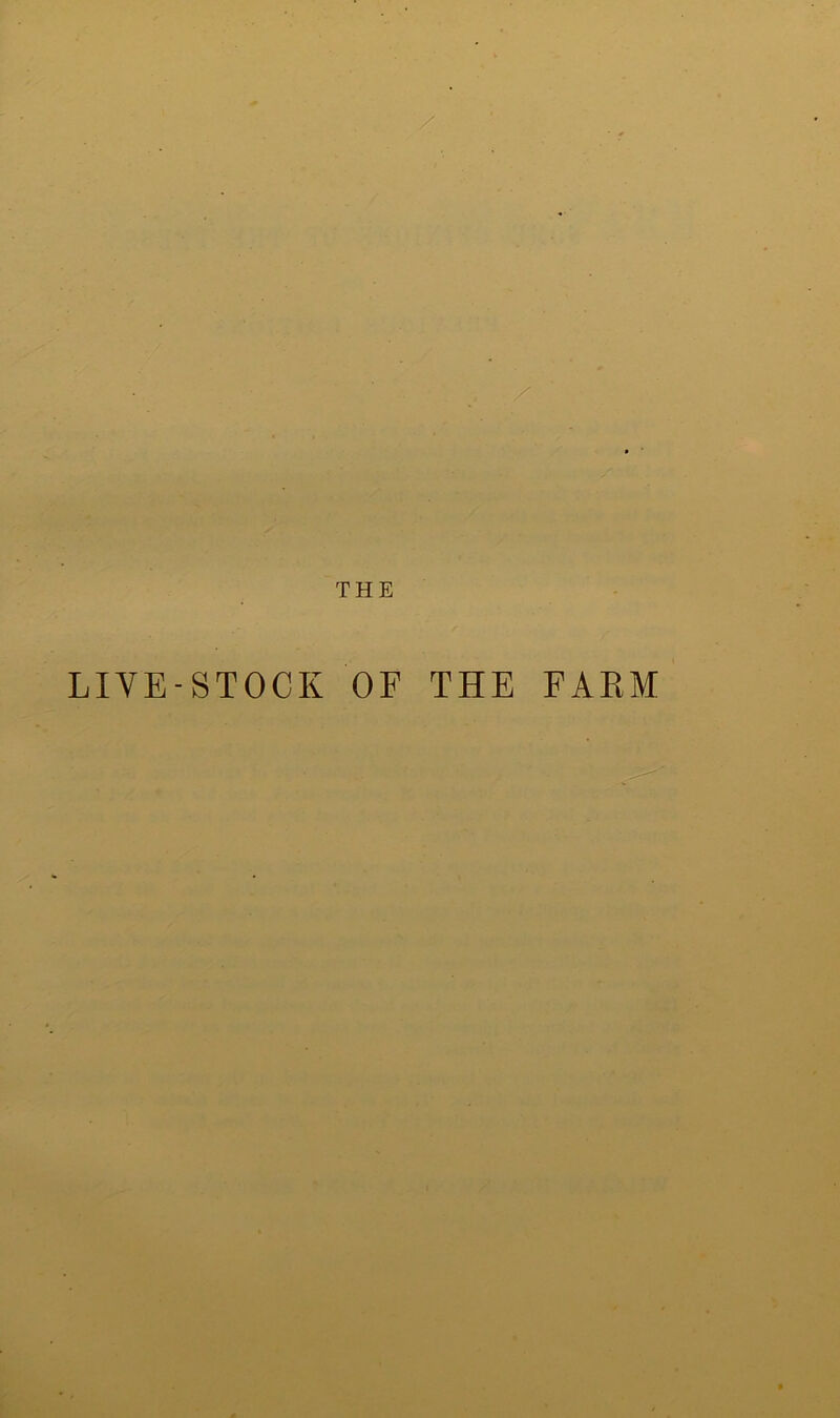 LIVE y THE STOCK OF THE FARM