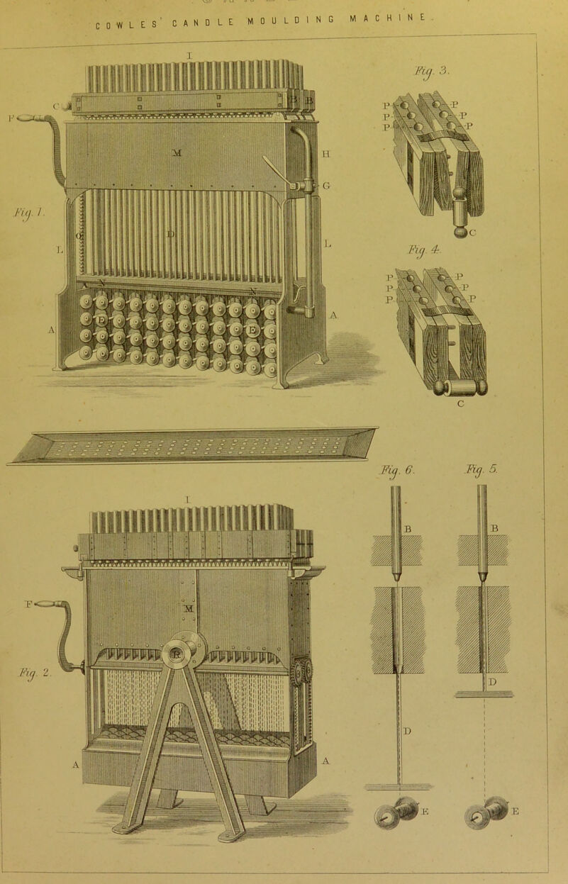 COWLES HOLE MOULDING MACHINE.