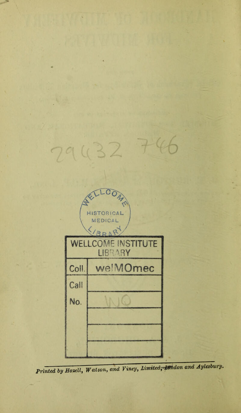 ö Printed by Hazell, Watson, and Viney, Unitted.^mdon and Aylesbury.