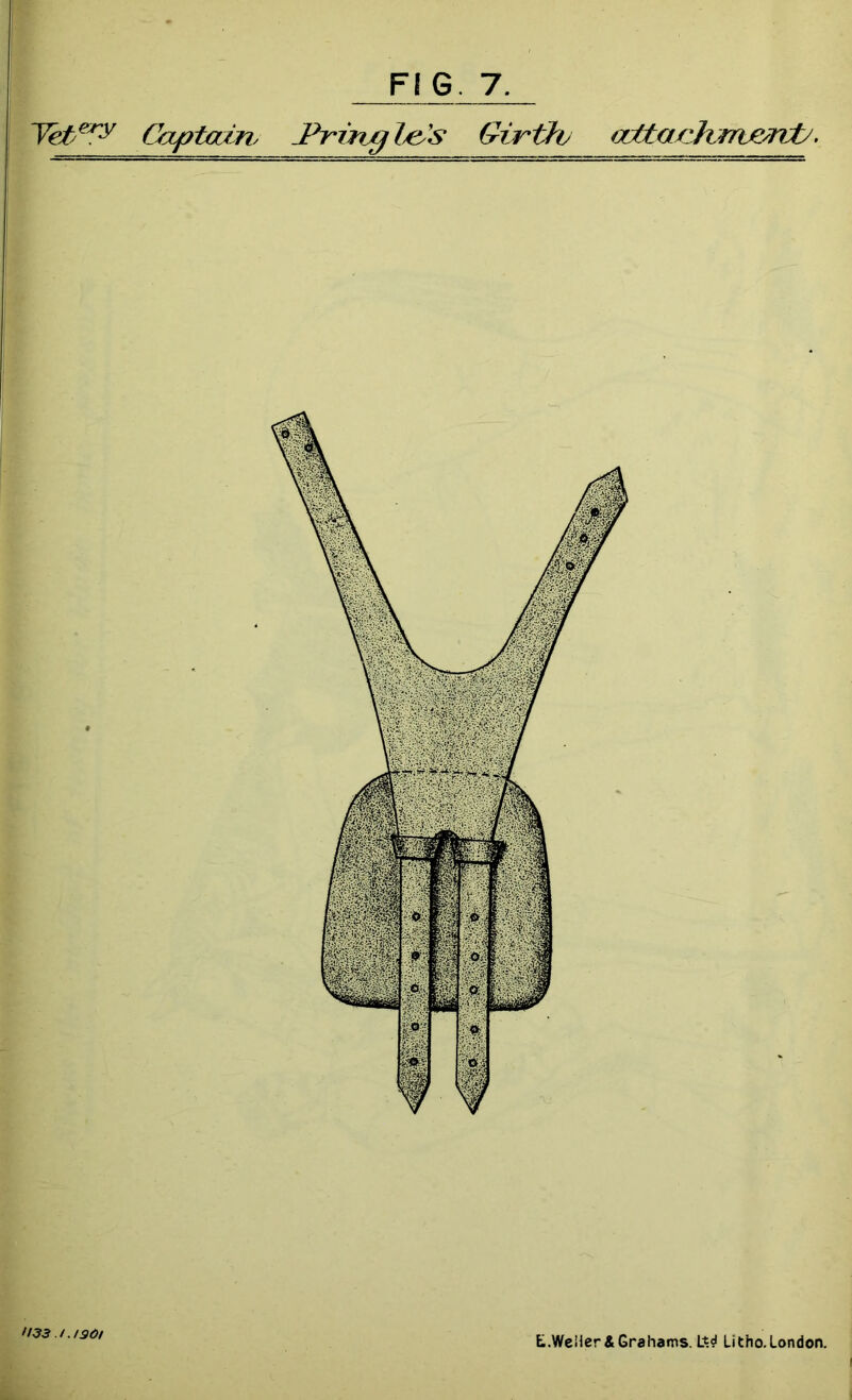FI G 7. V( Captain* JCriruglxCs Girth* aita/Jvrri&rvty. H33 . /. 1901