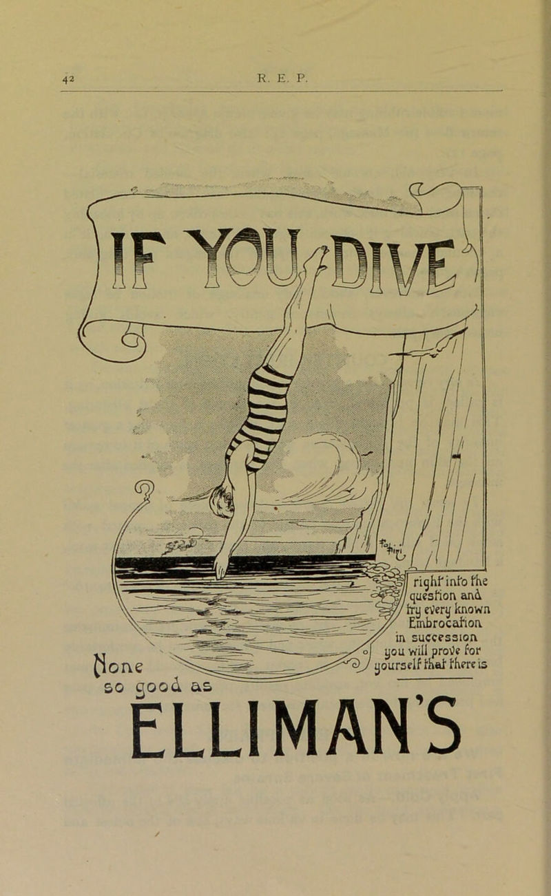 flor\e so ^ood ghf info fhe quesfion and try every known Embrocation in succession you will proVe for yourself that there is FLU MANS
