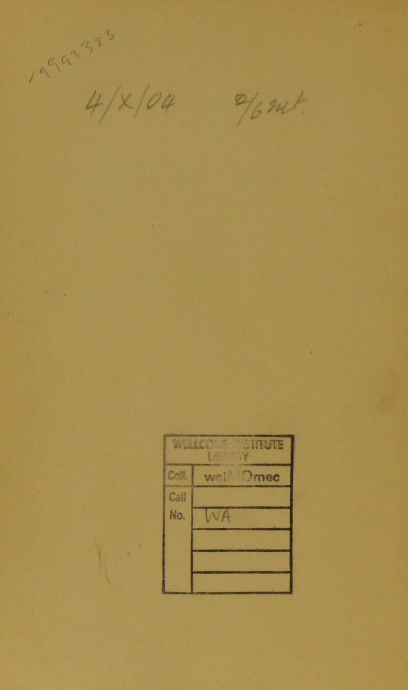 V/JUX, ' ’ - V.TJTi 1'. .Y Con. wcI * Dmoc Call No.