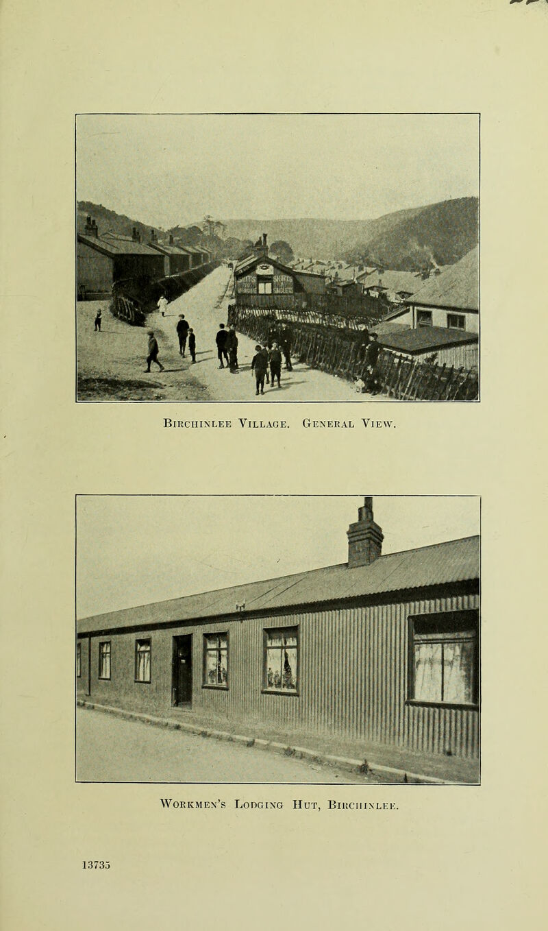 Birchinlee Village. General View. Workmen’s Lodging Hut, Birchinlee. 13735