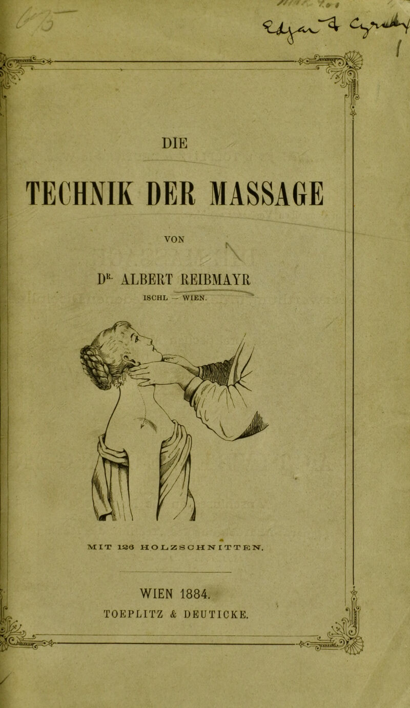 VON MIT 120 HOLZSCHNITTEN. WIEN 1884. TOEPLITZ & DEUTICKE. DK ALBERT REIBMAYR ISCHL - WIEN. 4-V