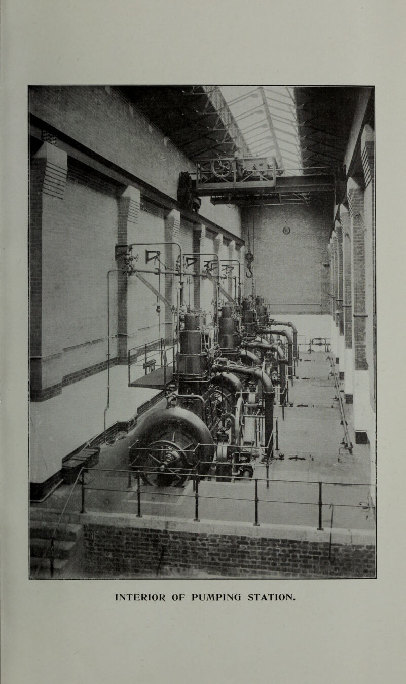 INTERIOR OF PUMPING STATION