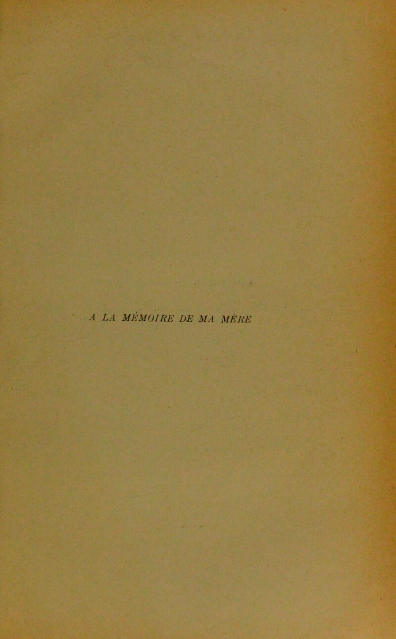 *4 LA MÉMOIRE DE MA MÈRE