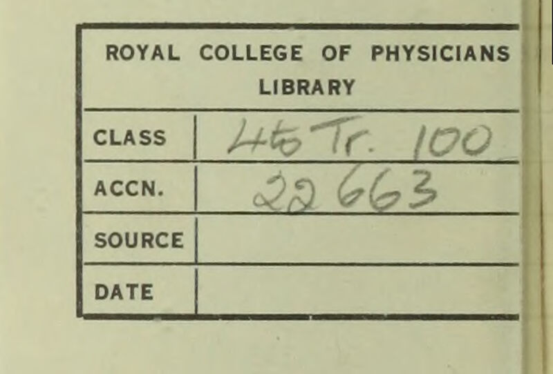 LIBRARY CLASS | Utÿ'T'c. (OP Acc- I J a (?&3> SOURCE | DATE |