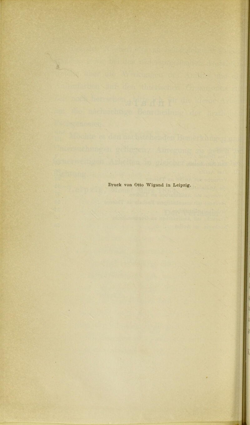 Druck von Otto Wigand in Leipzig.