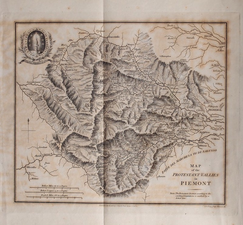 faicstnJlc laLfiuju laJUdn ^^ibirmc I jjouStia ’‘FtarvUi.- la2itot^ J. (jniliurr^ ^ la(usta. Lilhmc^it Ma% '‘Jttxtiriu I «roith- ( 7w.>y;tc, ®TV a' I ■Jhe/e'O^ uiiiM ^(iMuUjV* yS^Jir^iuLt 0^ nGNJjlOL Jnnitai anth,\ ^Ojateo SuUu/tcJ , lu Ilou.e I'Ai.iturdii' o '(yi'f. MAP of the PROTESTANT KELLIES Git <(k Girhiir ^iatlailpr. ilUuurm PIE MONT Ituhixn 'Mill- -.ar^to a.f>t 'HoX.e.TheRxtlartaitt DittriA aerorda^ to the e.nstingLbiulalioiis. ix markai by n dotted. Ui\f. EtyUsh Mites, 69a to a Dofirr.