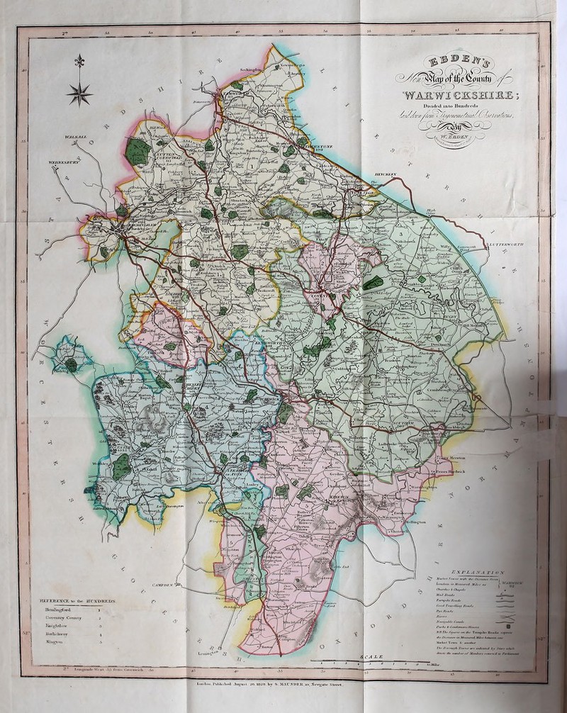 -fp 2> ^ $ iY“y ' WAIL W1CSSU2 &E Divided in(o Hundreds S'lmUiiivrion RilUrsootes imtrooL mfiJBJDJBZr }VAlsSJll.l. Hue t/j HSTOXF. Boittprlci srrroxKj’ .coi.ttiik/.it v 112 nm £ang?Qjfa V, I, hi jSVmluuS ijf^rrnl^ U’liilnrpC .Viirfh .'Slum loci /Rah JwW, , l. V TTEHWOR TIT lartunf AhTrrfnniiO Jv V' *.-•»Imr' 11 , £L> ' Bickinhili XeuieJtujy^ i j C ■ ' 1'^ U i 111 I. I i A • ■rjoriSb- Slolie \jprOu.rm ^pAmwoU SOUTH'] JHhUanV WMaihal \ The STilAe ■ > WGUY) Emnlsmi Wniyailc /C'nblii Ui'i * -'T.flliJ yilvi'i-ton'j ll.ong- Vv lIUhingwQ /I iRihmUa Pw>dWt IL //ffUJ/U'i Me in Ion Oca'll on 74- Rroont Hull, i . ■u,;:::; Church JfflLFeu' Mollin^U XilU-rum if,7i ''Wi.^rM,. lillirolX /\ >jh»to« \J \ Iti'P ’.((/Tnuiil tun JAuAvr Towns with the Histones louflon m Unmtmi Miles tu t'futrehee V TKipels Mail Remit e Turnpike Rim As fiooif Trnrrl/mit Remits Rve Remits AM RITE REFERENCE u> ibc HUNDREDS RuTihA HniuKngford - .AaiUy Couniy Kni(dnlow UatliJiwny Iflu. hfirrd* Nnrii/nli/r Inutile ^ NR The Cie/ures on the TutripiUr- Itooiij ihr JTiltitimr In Meeisnml Mitee between MtiHo-I Town 1* amsher The Jloernii/h 'linens ore inetnuleA he •leiuile the nuniher of' Members retur n A Lemin£ Lonilon.Published August 2H.lBiB.by S. JIArifDRIt.io.Scwgalc Sliret.