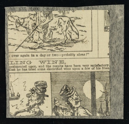 [Newspaper cutting about multiple births ('Ten children at a birth') in Blackburn (1786) and Sheffield (1833)].