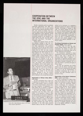 [July 1993 issue of the International Committee of the Red Cross bulletin (no. 210)].