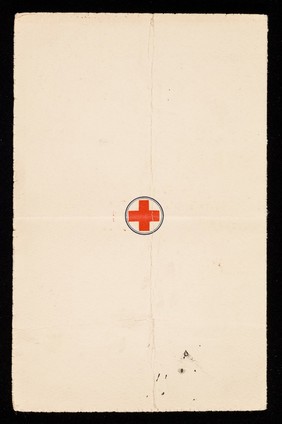 [Leaflet advertising a needlework competition in aid of the British Red Cross Society (organized by the Daily Sketch newspaper)].