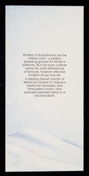 [Leaflet advertising Ethicare's Lindrin cold remedy].