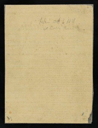Just arrived at this place, and to be exhibited in a large and commodious caravan, during the fair : that wonderful American youth, Mr. Leach ... the shortest person in the world!.